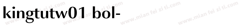 kingtutw01 bol字体转换
